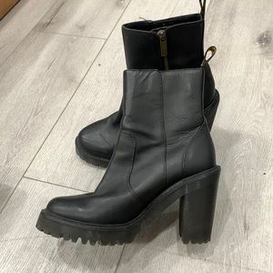 Dr. Martens heel boots
